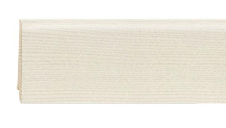 Плинтус Tarkett шпонированный ART WHITE PEARL (80 х 20 х 2400)